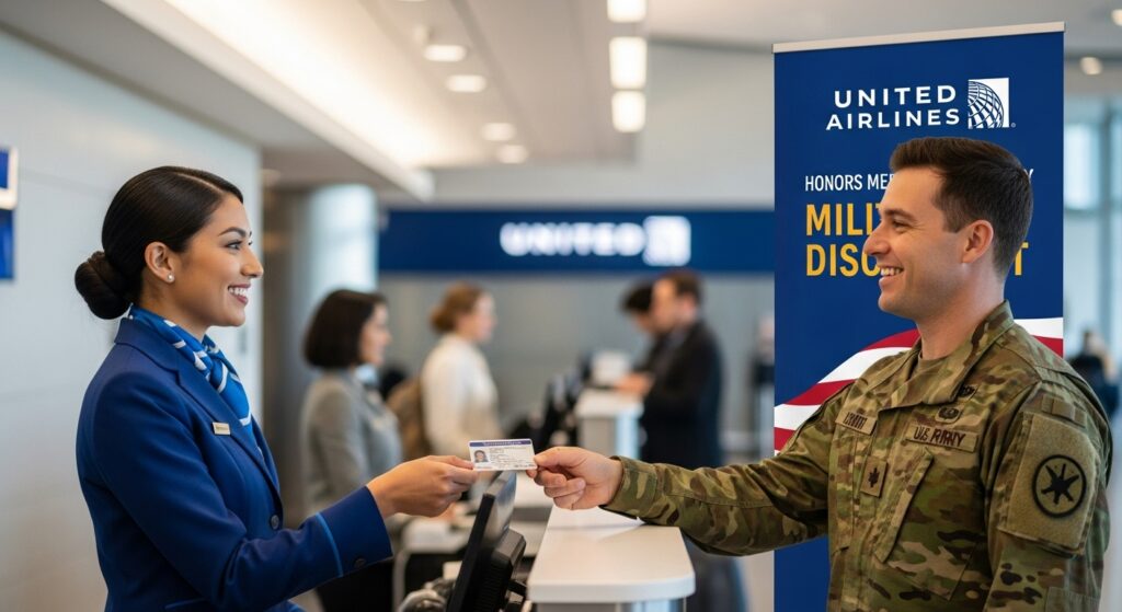 Does united Airline offer military discount