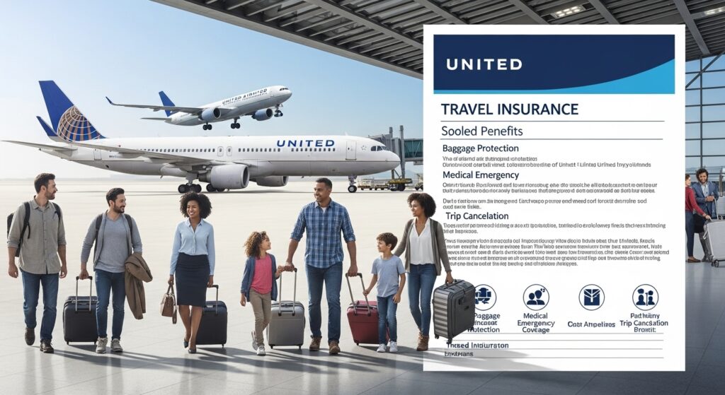 What does Trip Insurance Cover United Airlines