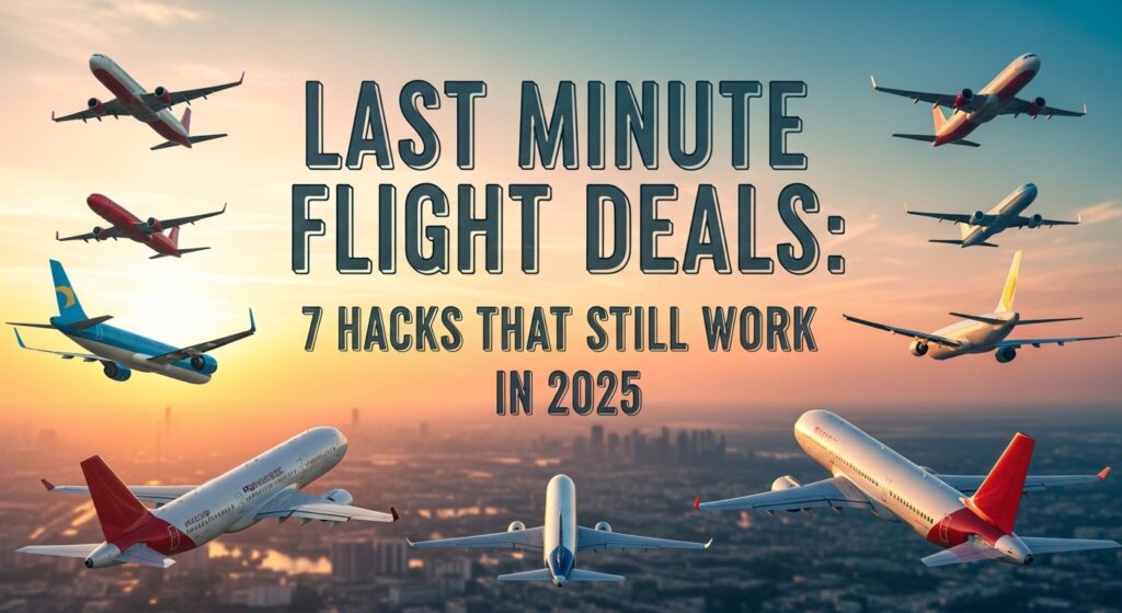 Last Minute Flight Deals: 7 Hacks That Still Work in 2025