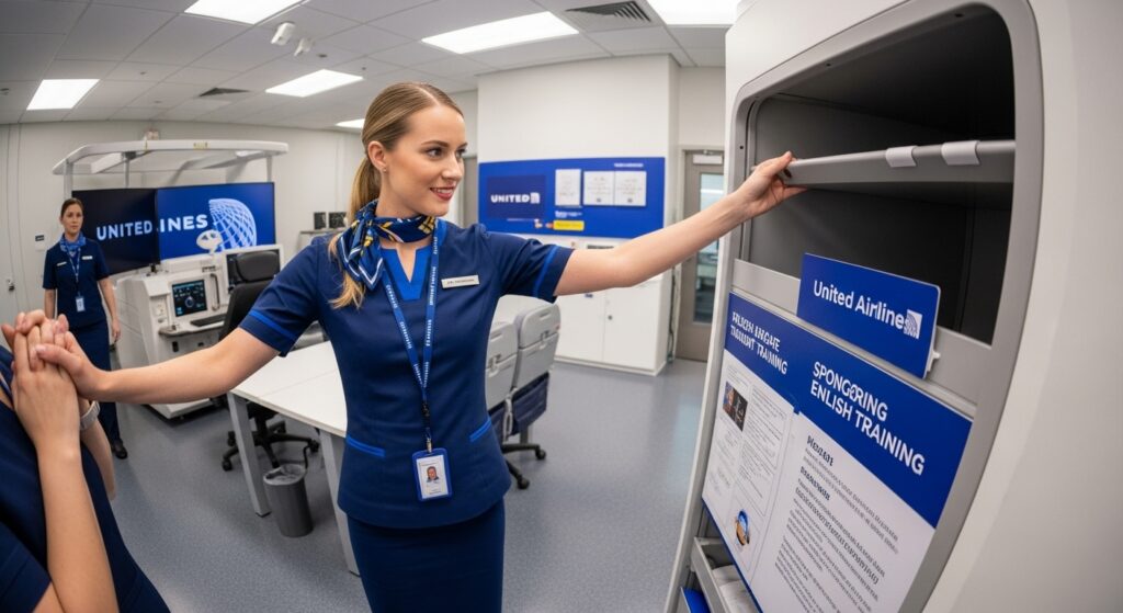 Does United Airlines pay for Flight Attendant Training?