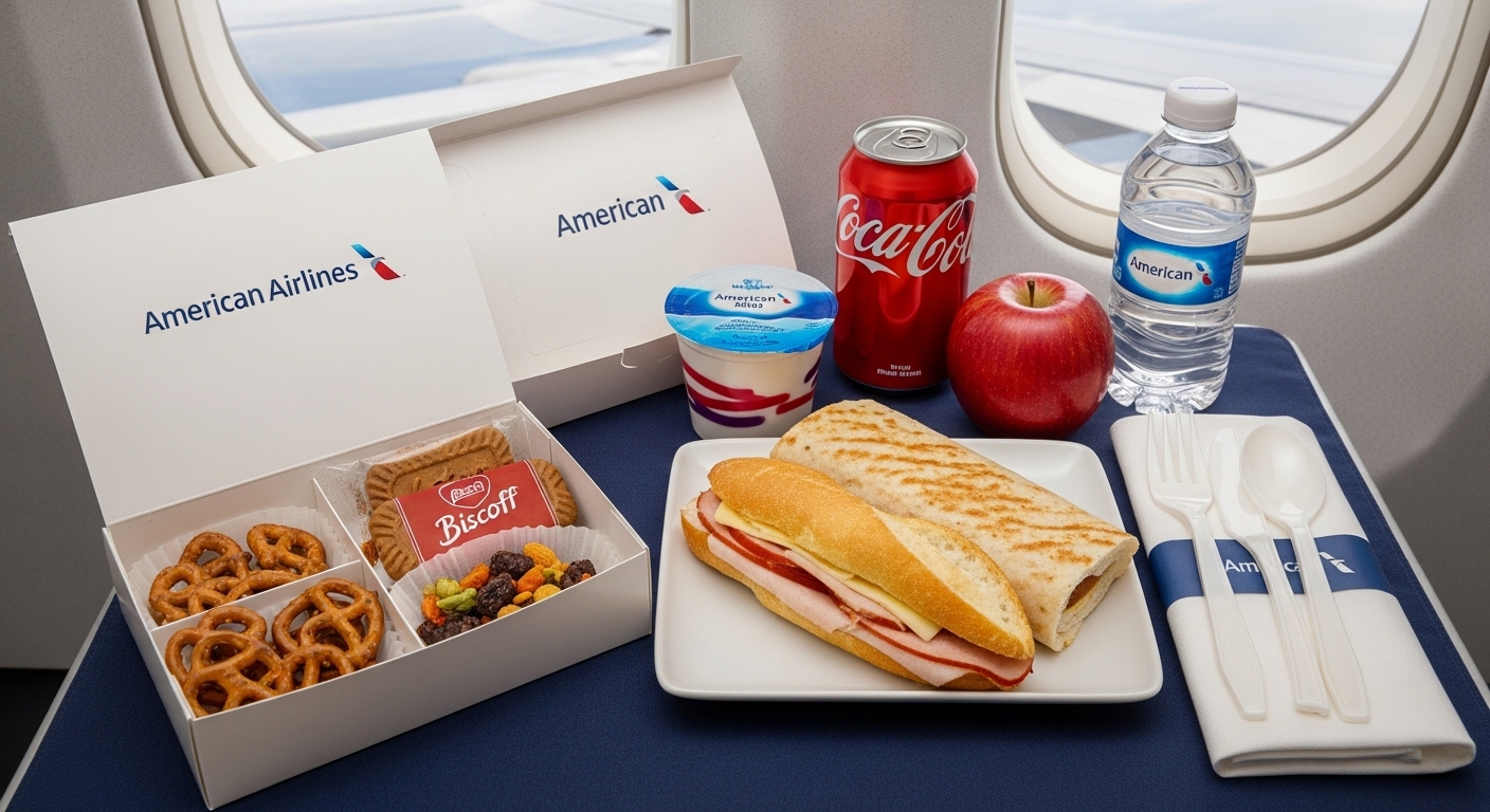 Does American Airlines Give Snacks and Serve Food?